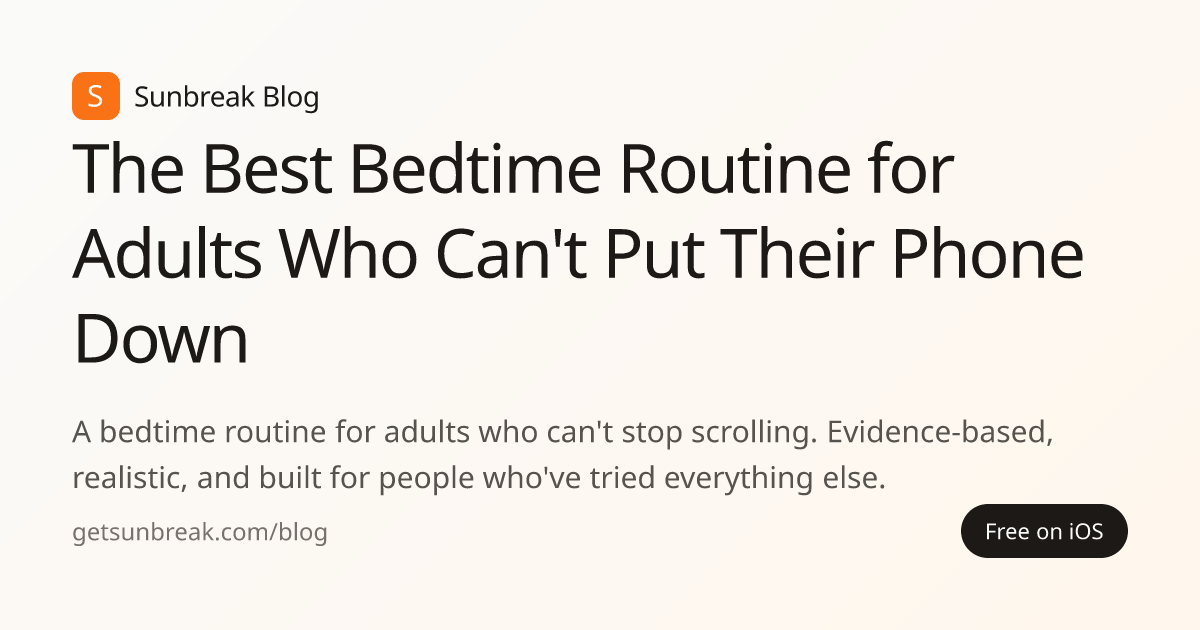 The Best Bedtime Routine for Adults Who Can't Put Their Phone Down ...